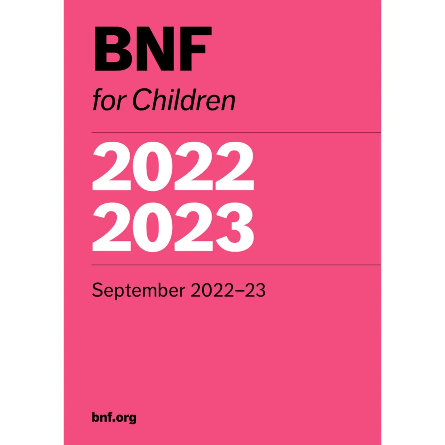 BNF for Children (BNFC) 2022-2023
