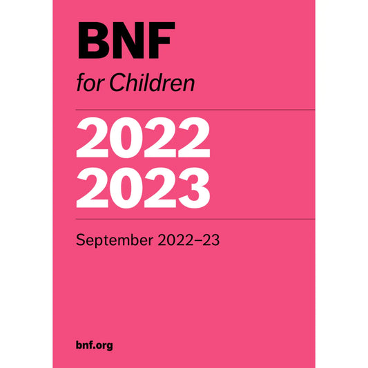 BNF for Children (BNFC) 2022-2023