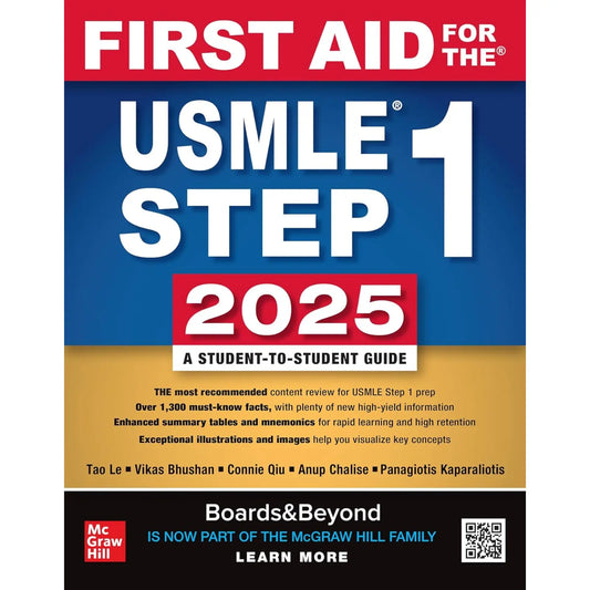 USMLE Step 1: First Aid 2025
